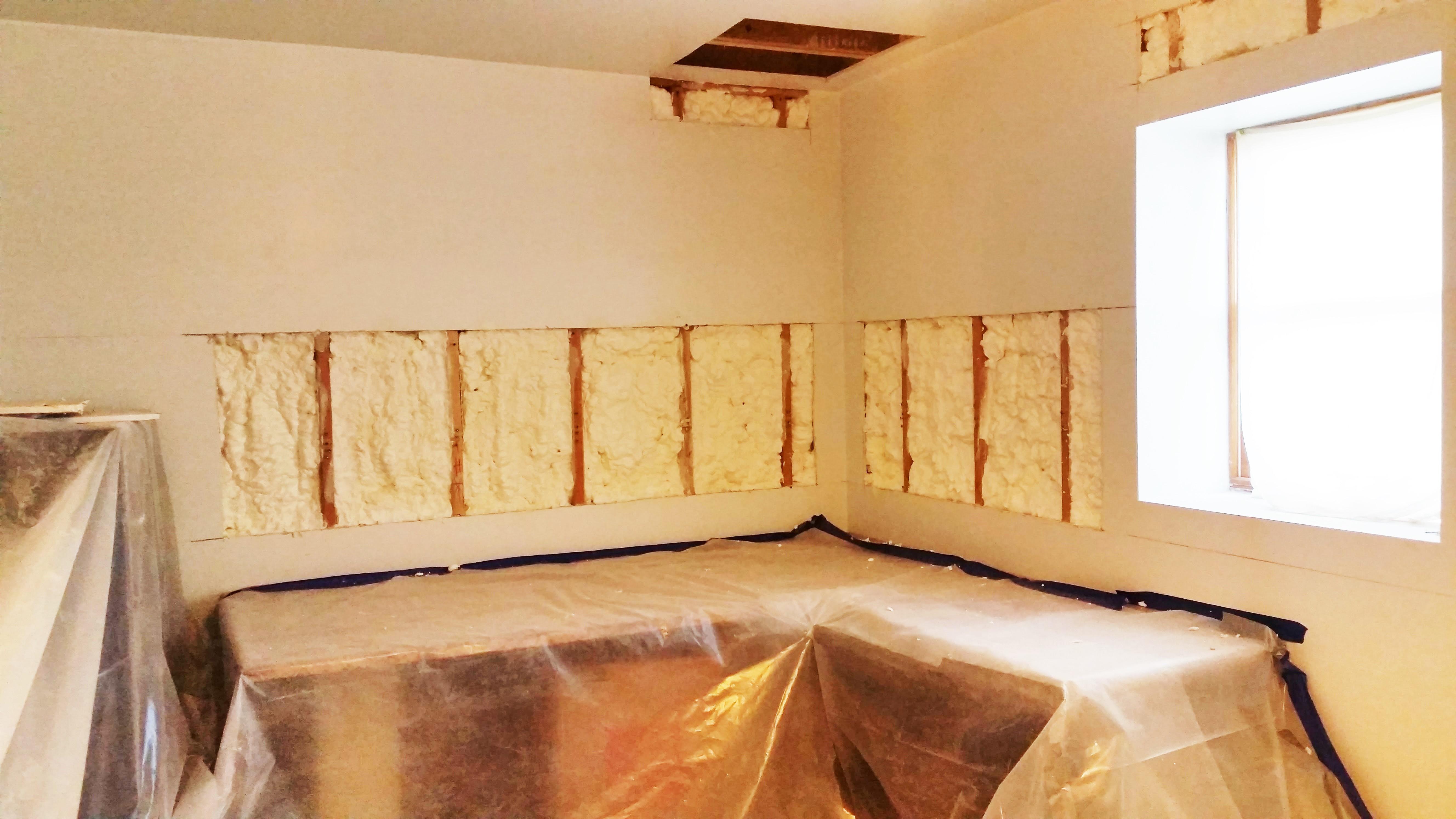 Retrofit Basement Exterior Walls - Spray Foam Insulation Staten Island, NY 10301